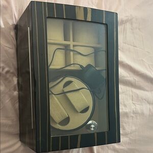 Luxury Black and Tan Watch Winder